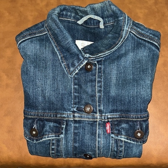 Levi’s Denim Trucker Jacket Size S - Picture 8 of 16